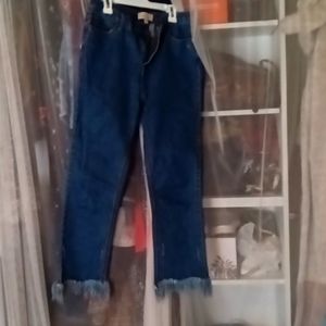 Women's crop jeans